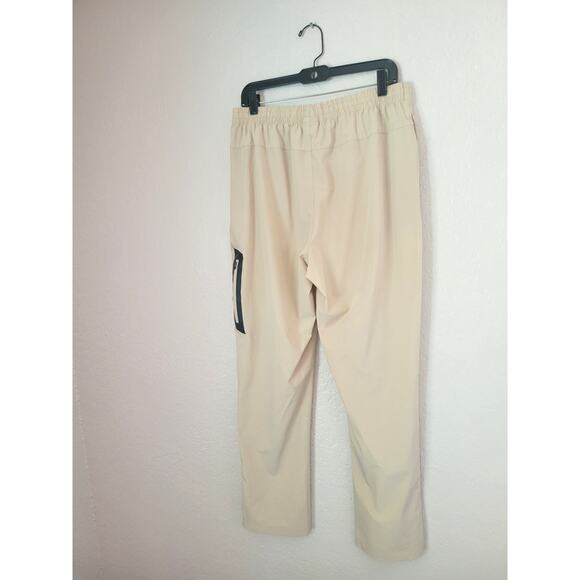 New Balance Men's Jogger Pants Size XL Beige Cream Track Pant Lightweight Pocket - Picture 11 of 13